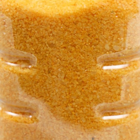 Color sand in bottles "Yellow" 500 grams mix-2
