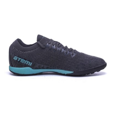 Beats football ATEMI SBA-003 Turf Kids, gray/turquoise, size 32-8