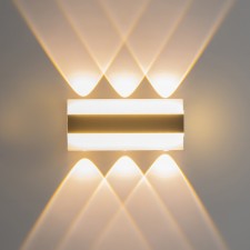 Бра "Отражение" LED 12Вт 3000К черный 18х4,5х8см
