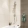 Pour the wall -mounted hidden installation for the bath IDDIS 001SB00i63, 220x90x60 mm, chrome