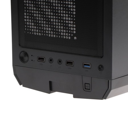The EXEGATE MIDITWER EVO-5020 case, without PSU, ATX, 2xUSB 2.0, 1xUSB 3.0, backlight, black-4