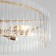 Ceiling light Bogate’s Flamel 373/8, E14, 8x60W, 700x700x380 mm, color gold