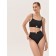 Panties thong boyfriends women's mirey, size 50, black color