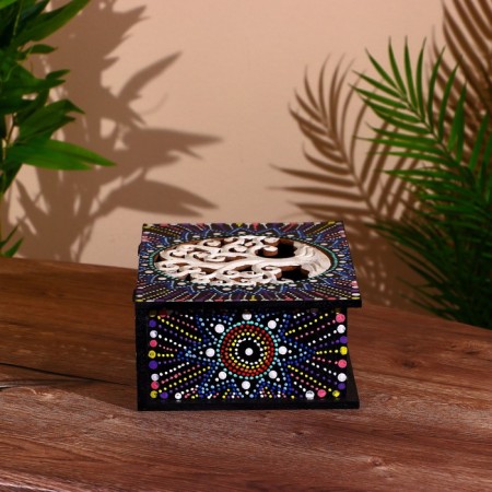 Casket "Tree" MDF 24x18x9 cm-4