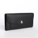 Women's wallet on a magnet, black color