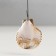 Wind music metal, tree "shells" 5 tubes 60x9x9 cm