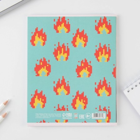 An objective note 48 sheets, A5, notifications, from reference. mat. "September 1: Chemistry", cover coated cardboard 230 gr., Inner block in a cage 80 gr., Beliac 96%-2