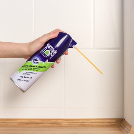 Aerosol Super from insects "Clean House", universal, without smell, 400 ml-4