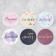Stickers for gifts and flowers, “laugh, inspire, shine”, 4 x 4 cm, 11 m - 252 pcs.