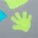 Stick phosphorus plastic "palm" set 8 pcs 20x13 cm