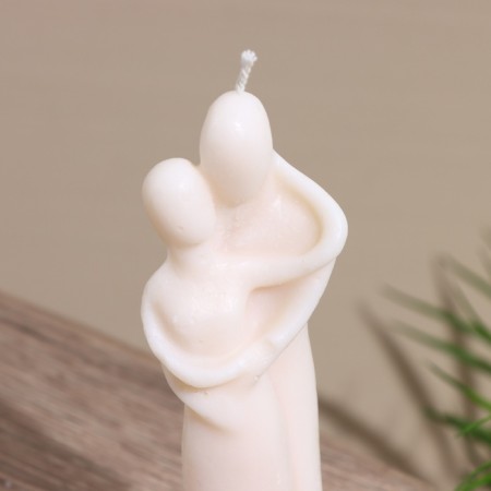 Candle "Hir" 4x4x15 cm, paraffin-1