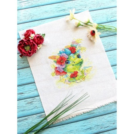 Embroidery sets "Romantic Dragon" 15 × 15 cm-2