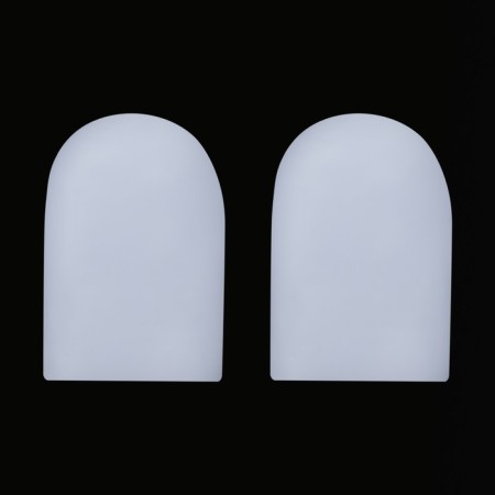 Equal fingers, silicone, 5.5 × 3.5 × 1 cm, pair, white color, white-2