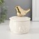 Coramics Coramics "Bird Provence" White 9.5x9.3x9 cm