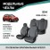 Autorekhly for Suzuki SX4, 2006-2016, hatchback, rear row 40/60, eco-leather black/jacquard