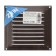 Ventilation grate Zein Lux RM1515M, 150x150 mm, with a grid, metal, copper antik
