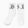 Women's socks "Hoba!", White color, rr 23-25