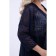 Cardigan female, size 52, blue color