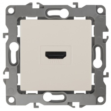 ROSET HDMI, IP20, ERA12, ivory