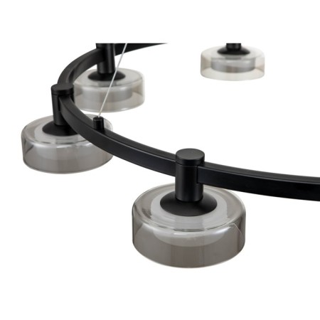 Spring LED LED STILFORT 4009/02/08p, 8x40W, LED, 800x800 mm, 3000-6000k remote control, 1400lm, black color black-4