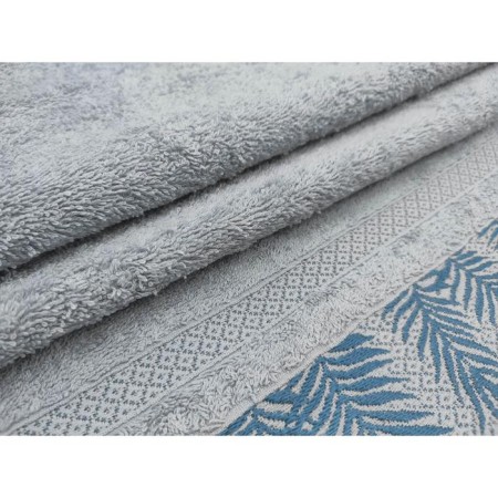 Trick Primavelle Hawaiii towel, 500 g, size 70x140 cm, gray-blue color-2