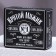 Male belt "Cool man", leatherette, black color