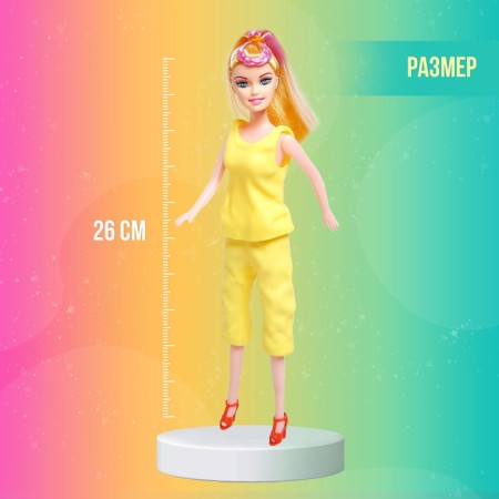 Model-model "Anna" in a plastic suit, mix-1