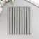Surgut for printing the rod "Gray - light haze" set 10 pcs 13.2x1.1 cm