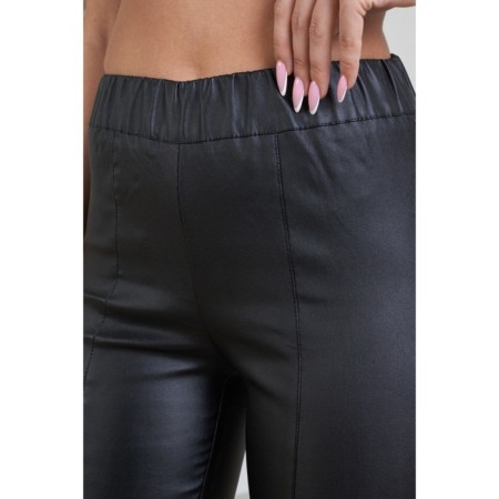 Women's pants on elastic band Eliseeva Olesya, size 56, black color-5