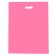 Polyethylene package with a cut pen, pink 40-50 cm, 30 μm