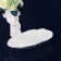 Oval dish lenardi bianco, length 33.5 cm