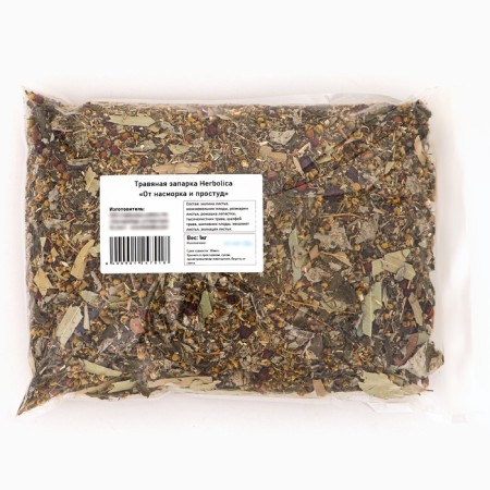 Herbal Napting for a bath, sauna and cedar barrel "From a cold and a cold", 1 kg