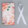 Gift package with a ribbon, packaging, “bloom with happiness”, 13 x 23 x 7 cm