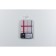 Fabric bathroom curtains, 180 x 200 cm