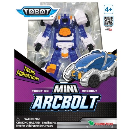 Robot transformer mini-tobot "Arkbolt", galaxy detectives-1
