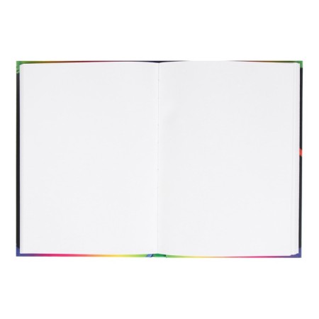 A5 sketchbook, 100 sheets "Bright impressions", hard cover, matte lamination, selective varnish, white block 100 g/m²-3