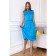 Women's dress, size 46, blue color 5634