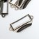 Handle with archival frame Metal bronze 3x7 cm