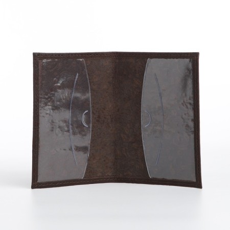 Passport cover, brown color-5