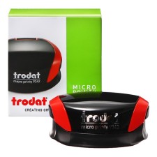 Pocket Pocket Trodat Micro Printy 9342, diameter 42 mm, red body