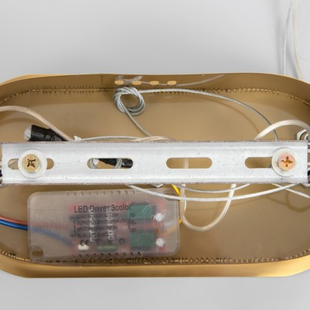 Luer with DPD "Boges" LED 132W 3000-6000K gold 98x14x5 cm Bayerlux-8