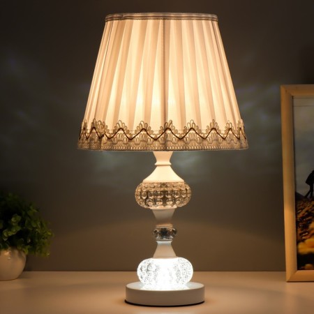 Table lamp "Cagliop" E27 40W white 45x25.5x25.5 cm-2