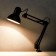 HELP lamp E27, on the clamp (220V) black, h = 55 (811) Risalux
