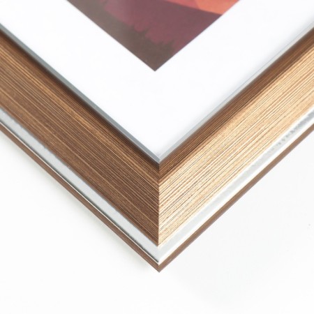 Photo frame plastic 15x21 "Mirage" Havana-2