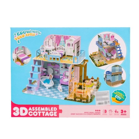 House for dolls "Comple" with furniture and accessories-7