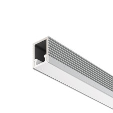 Алюминиевый профиль накладной Led Strip ALM-0809-S-2M, 200х0,78х0,9 см, цвет серебро