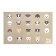 Rug for a bowl "Pigger" 43 x 28 cm "dog breeds"