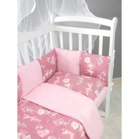 The side in the crib is 12 objects, the color is pink-3