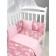 The side in the crib is 12 objects, the color is pink