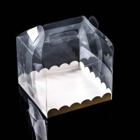 PVC Botto-Torte box 16 x 16 x 12 cm-1